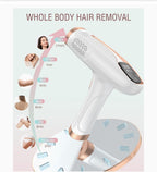 DEPILADORA LÁSER IPL + GEL CONDUCTOR