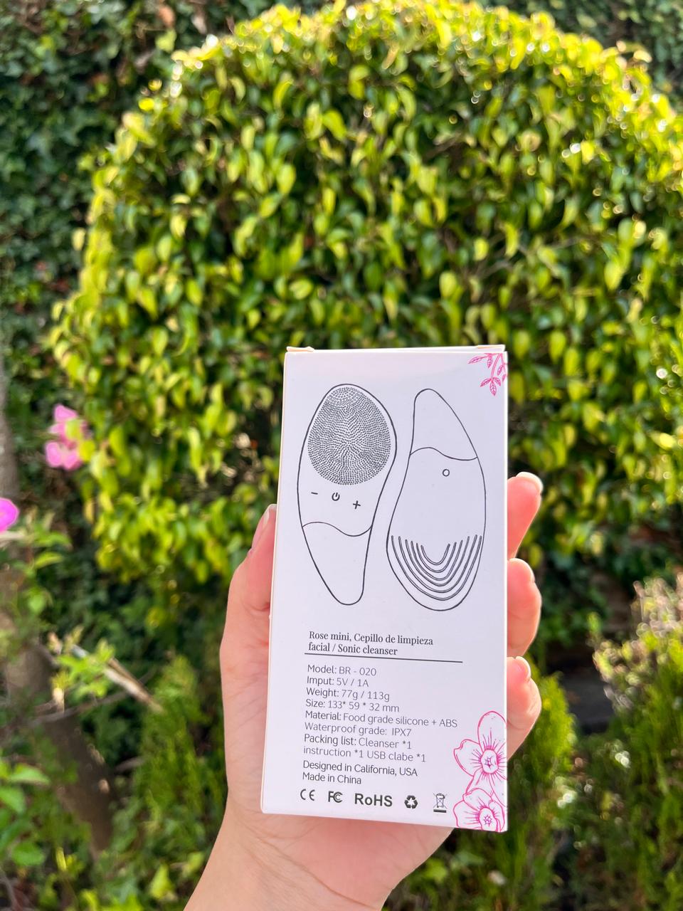 CEPILLO DE LIMPIEZA FACIAL ROSE