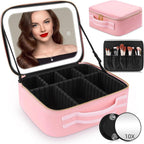 Cosmetiquera Con Espejo Led