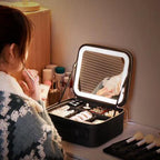 Cosmetiquera Con Espejo Led